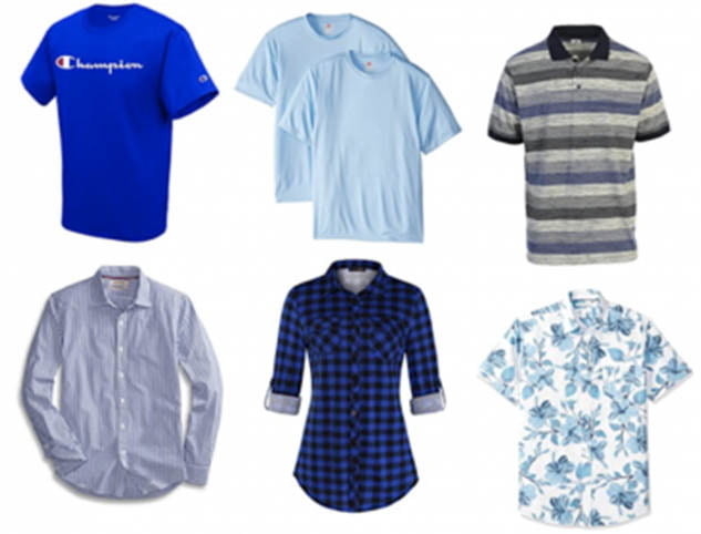 Amazon search blue shirts