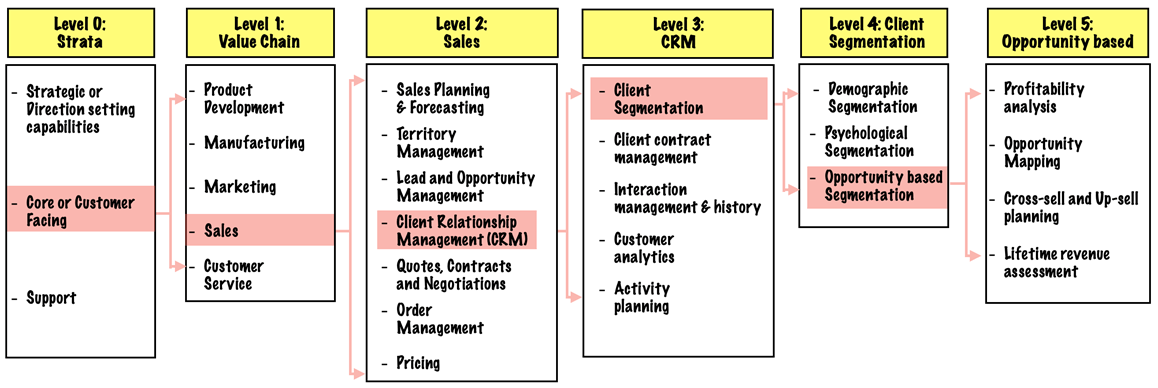 Example of a capability model