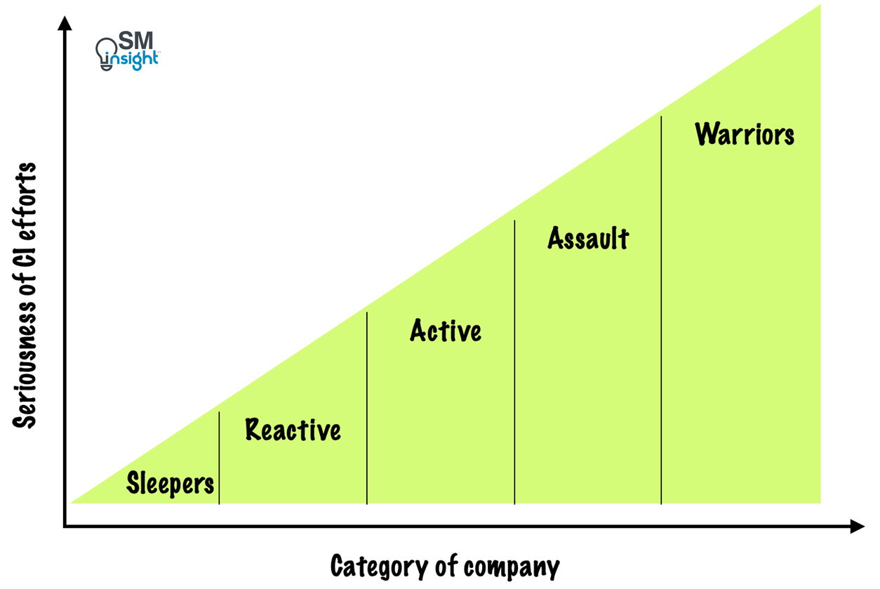 How firms approach CI