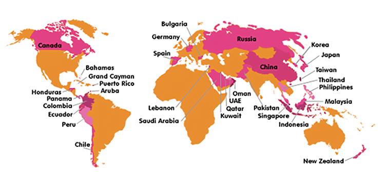 Dunkin globally