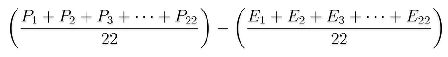 Single measure of service quality