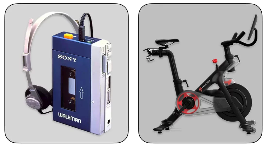 Walkman and Peloton